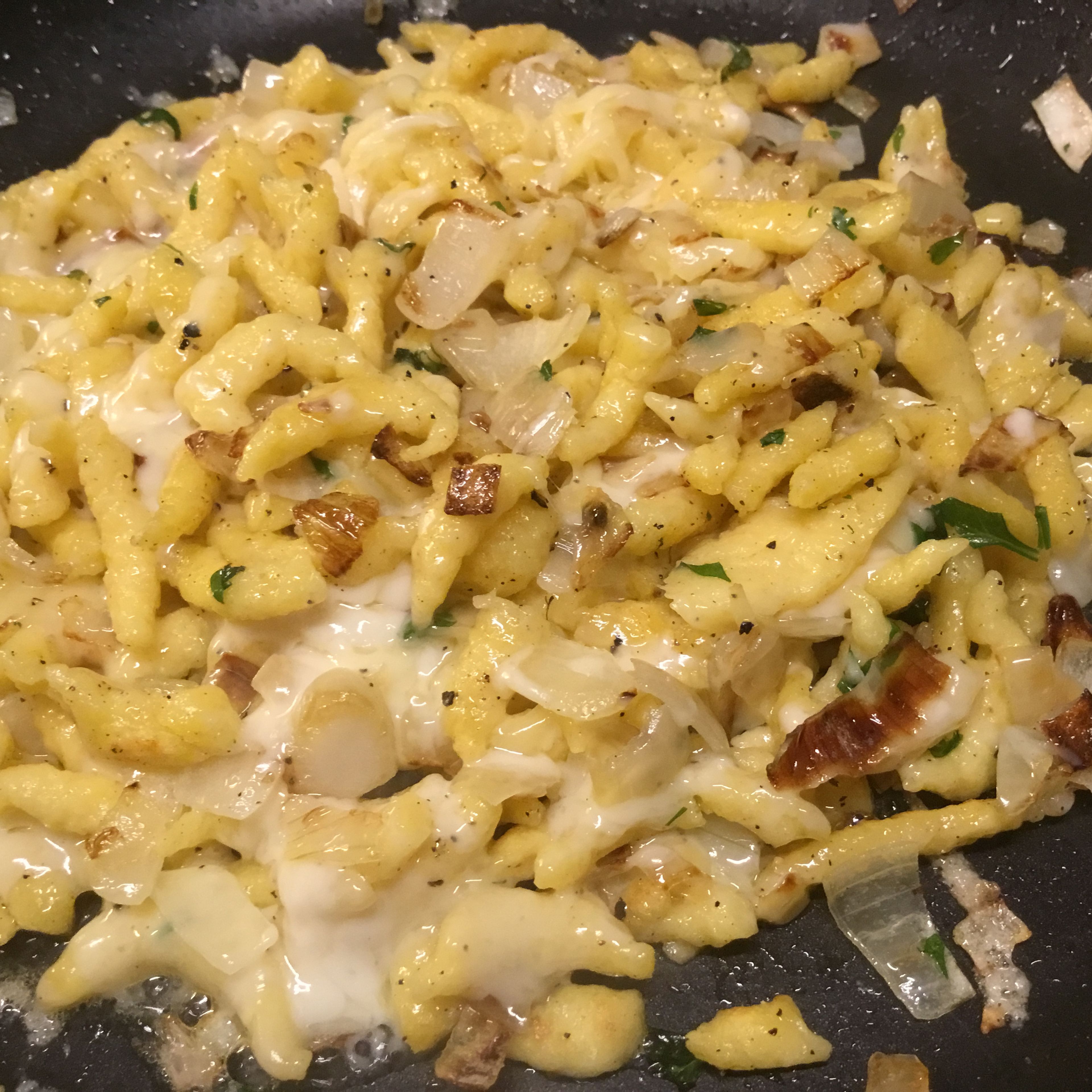 Schnelle Kasspatz&amp;#39;n aus der Pfanne (Convenienzspatzn) | Rezept ...