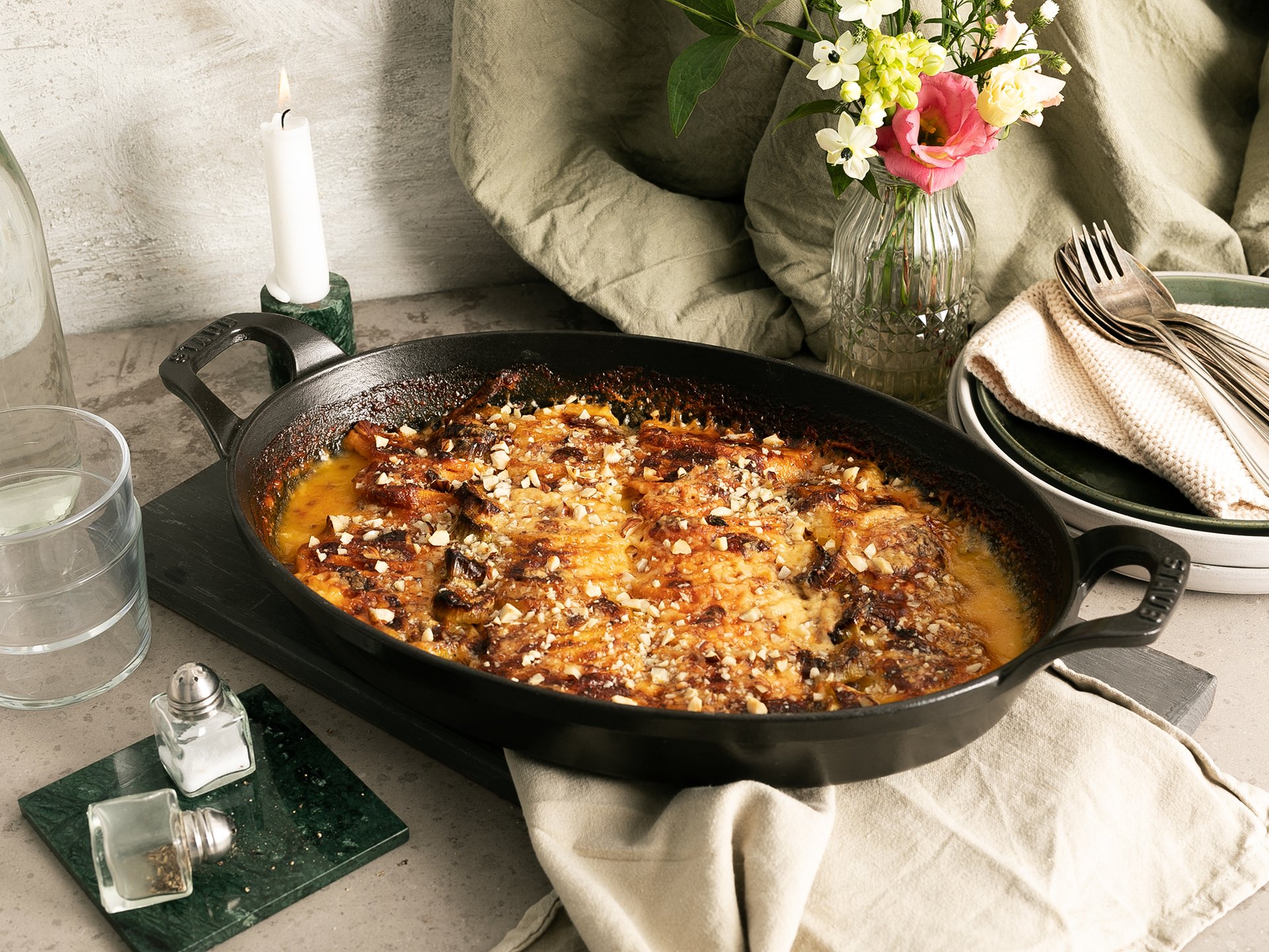 Cremiges Kartoffel-Lauch-Gratin | Rezept | Kitchen Stories