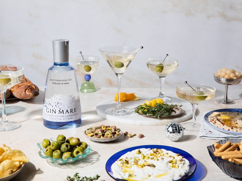 Dirty Martini mit Gin Mare