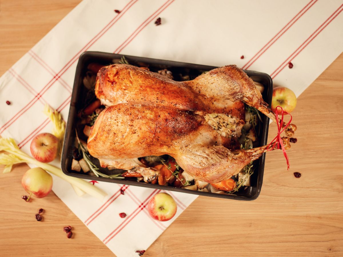 Roasted juicy turkey | Recipe | Kitchen Stories
