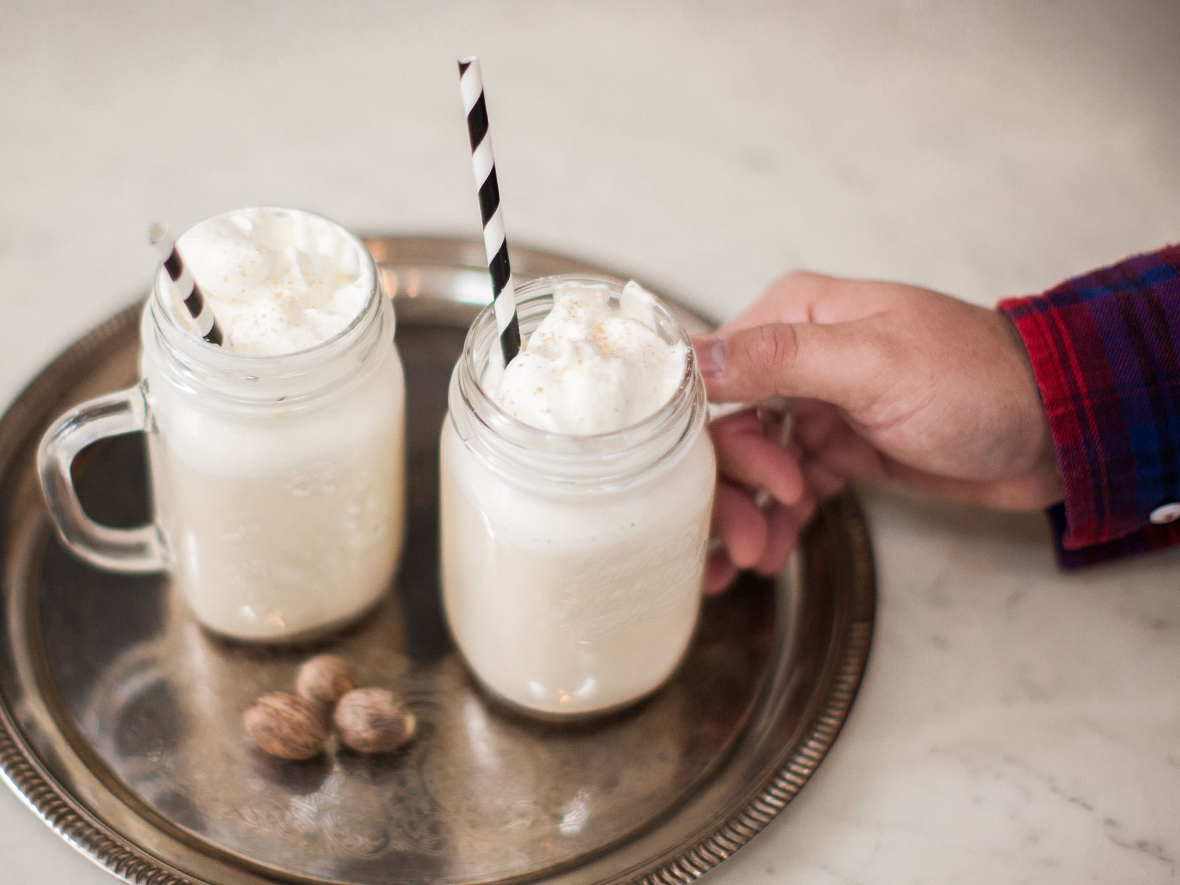 Hausgemachter Eggnog