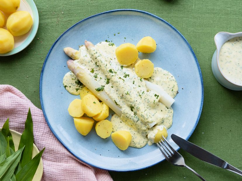 Blitzschnelle Bärlauch-Hollandaise