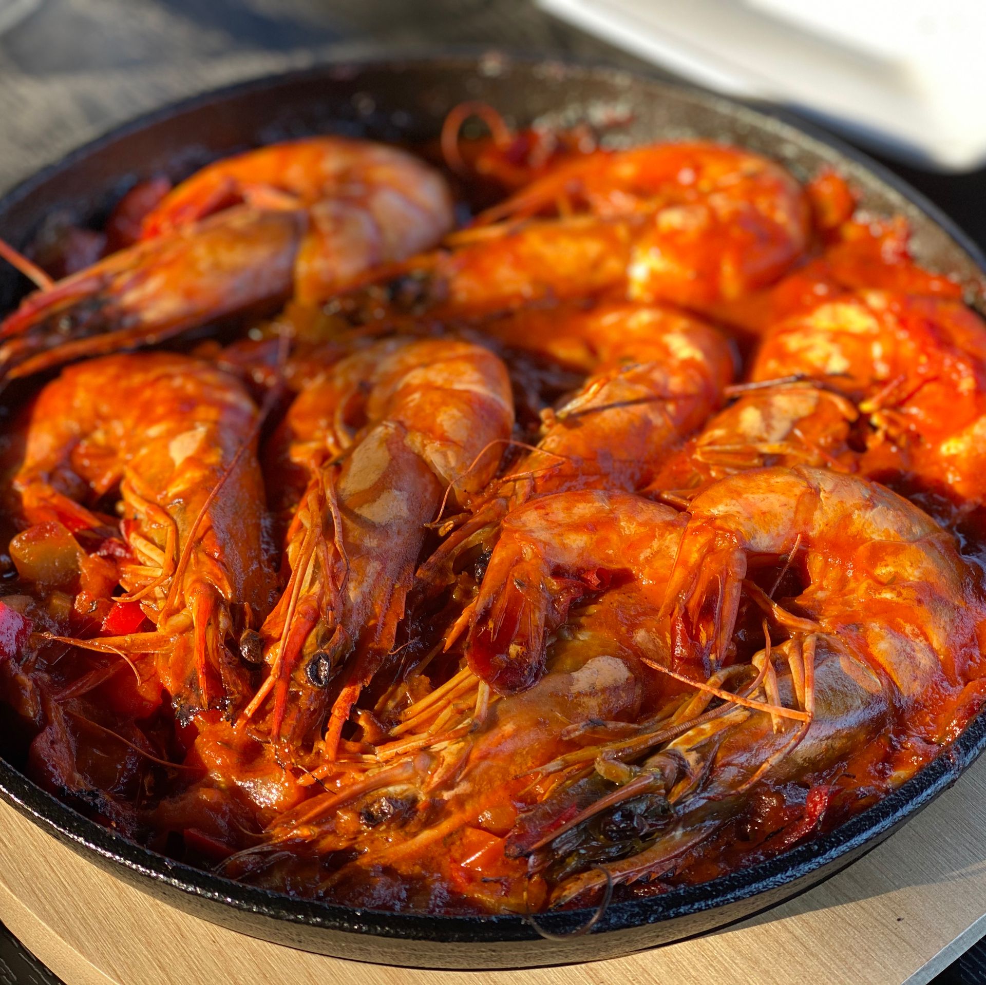 Prawns with Tomatosauce | Recipe | Kitchen Stories