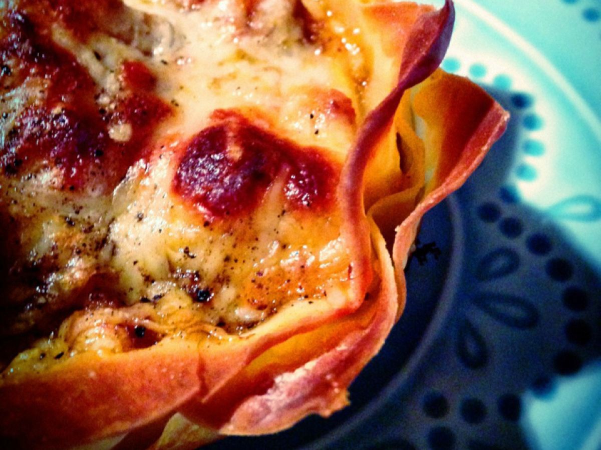 Lasagne muffins | Recipe | Kitchen Stories
