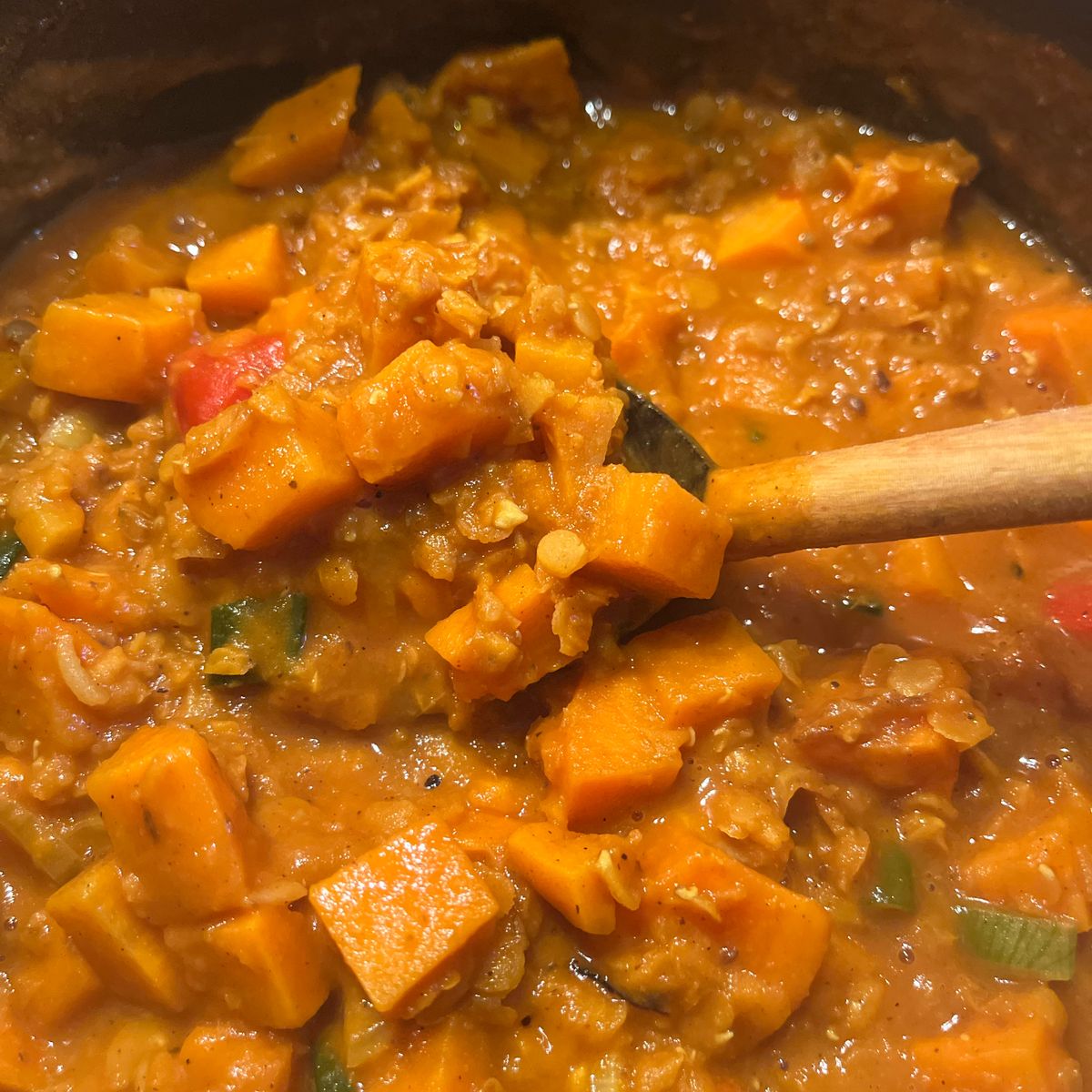 Sweet potato lentil curry | Recipe | Kitchen Stories