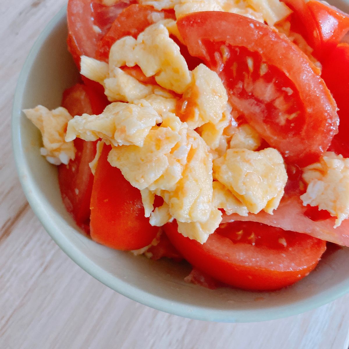 Stir-Fried Tomato and Scrambled Eggs西红柿炒鸡蛋 | Recipe | Kitchen Stories