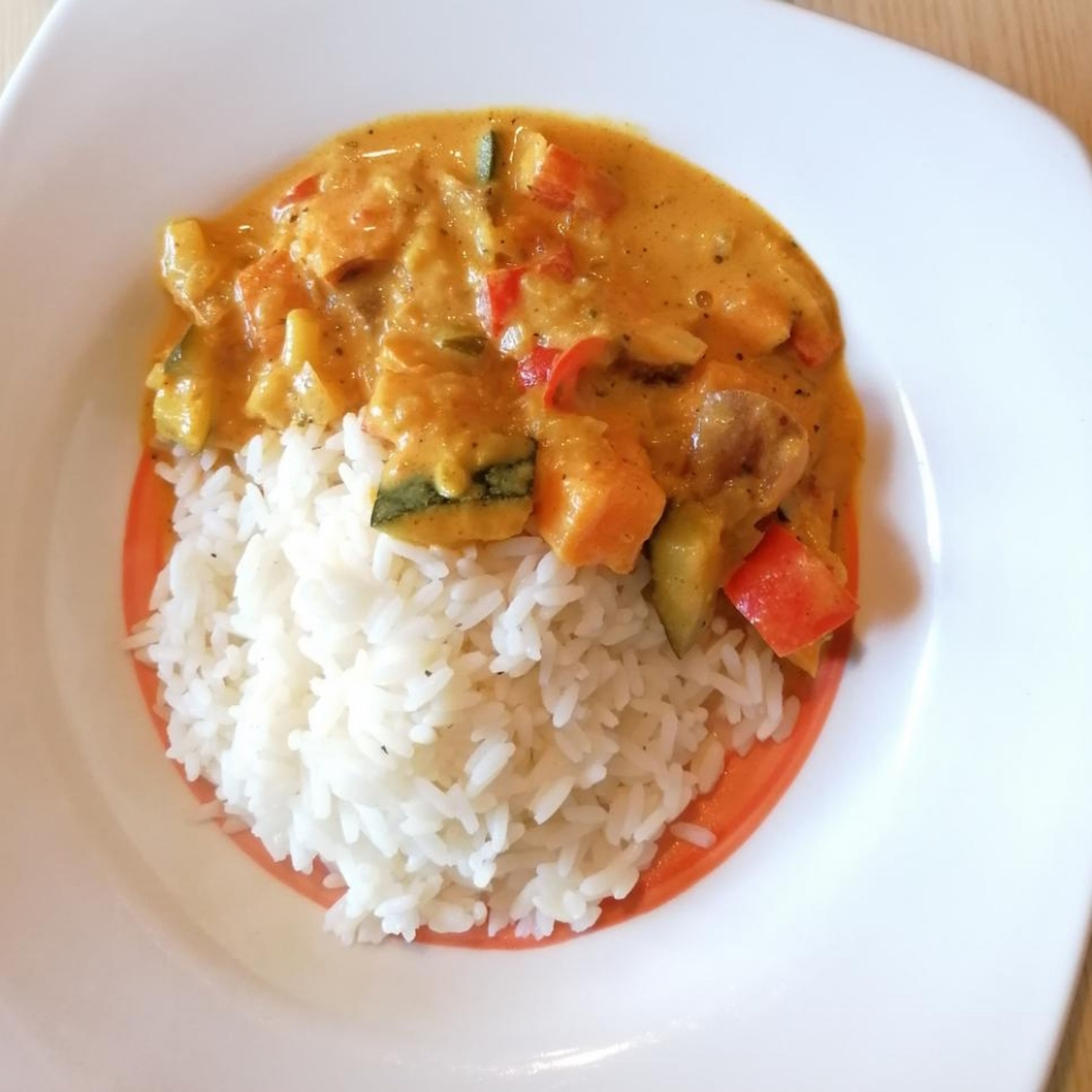 schnelles Gemüse - Curry