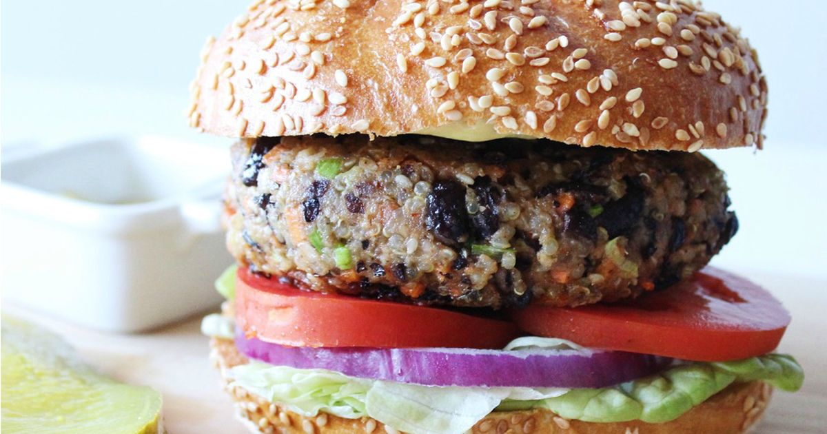 Vegetarische Quinoa Burger | Rezept | Kitchen Stories Vegetarische Quinoa Burger | Rezept | Kitchen Stories