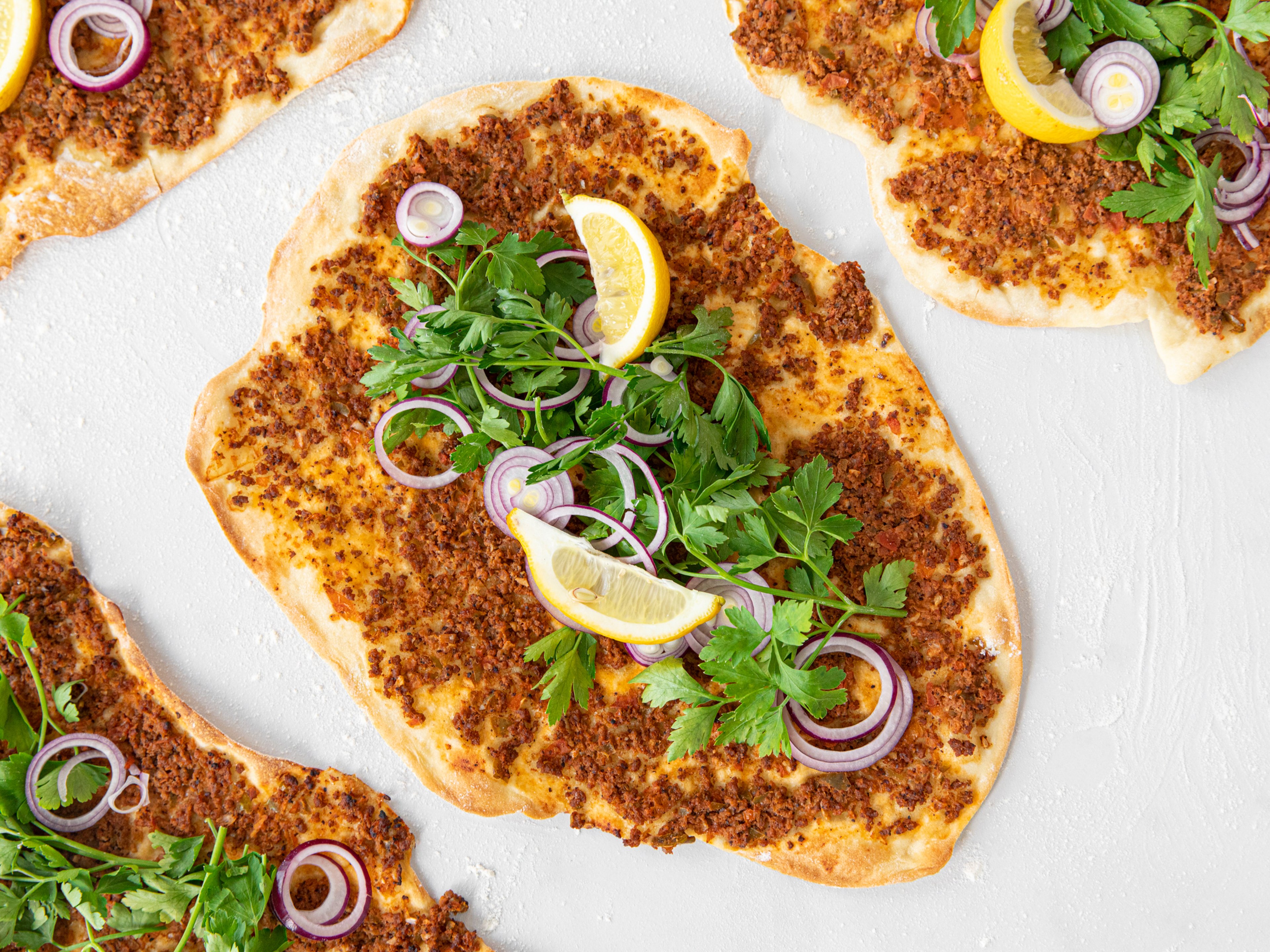 Lahmacun Turkish Pizza Recipe Kitchen Stories