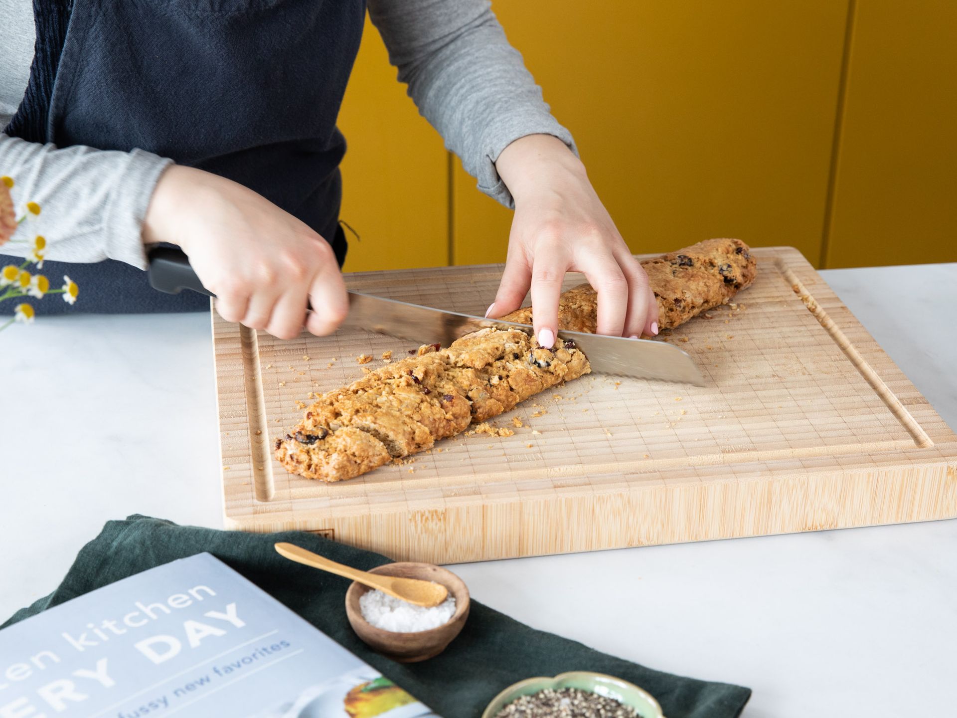 Granola biscotti Recipe Kitchen Stories