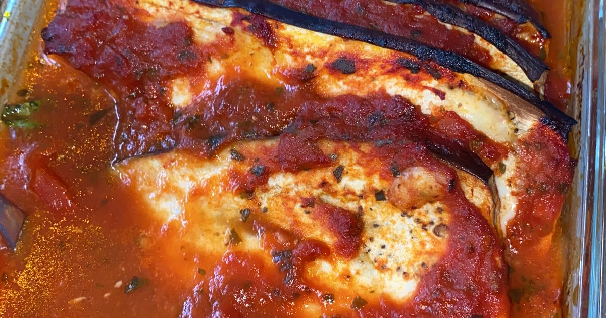 Auberginen-Mozzarella-Auflauf | Rezept | Kitchen Stories