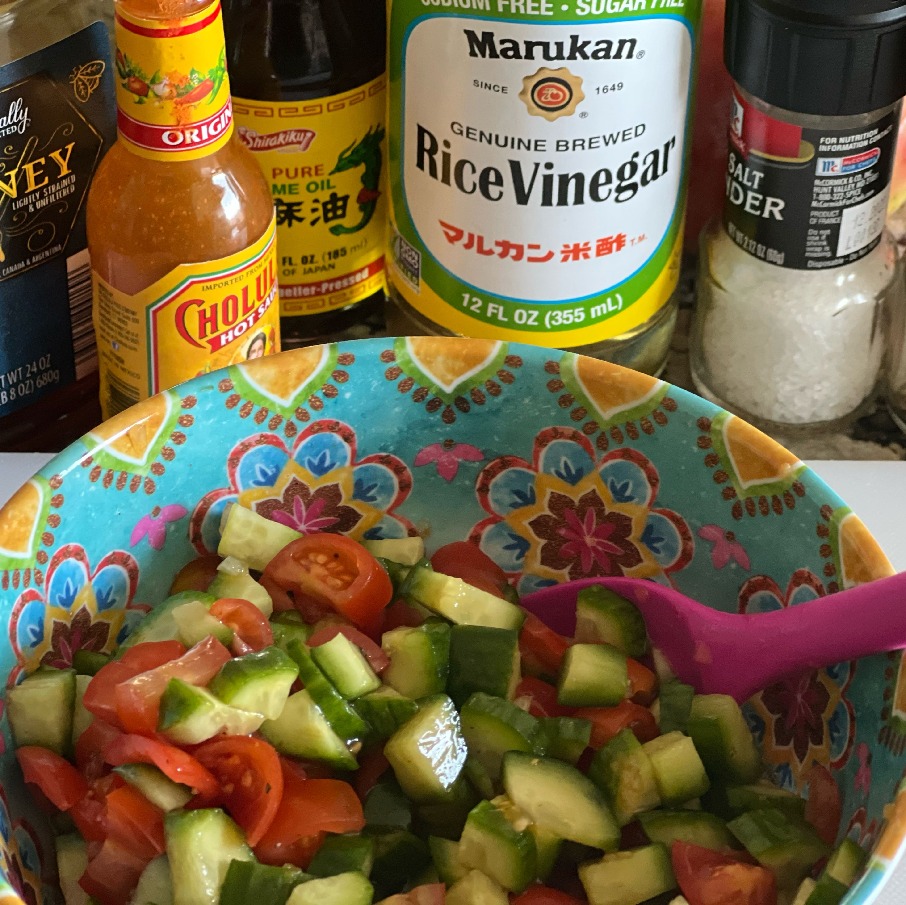 Mini Cucumber Salad