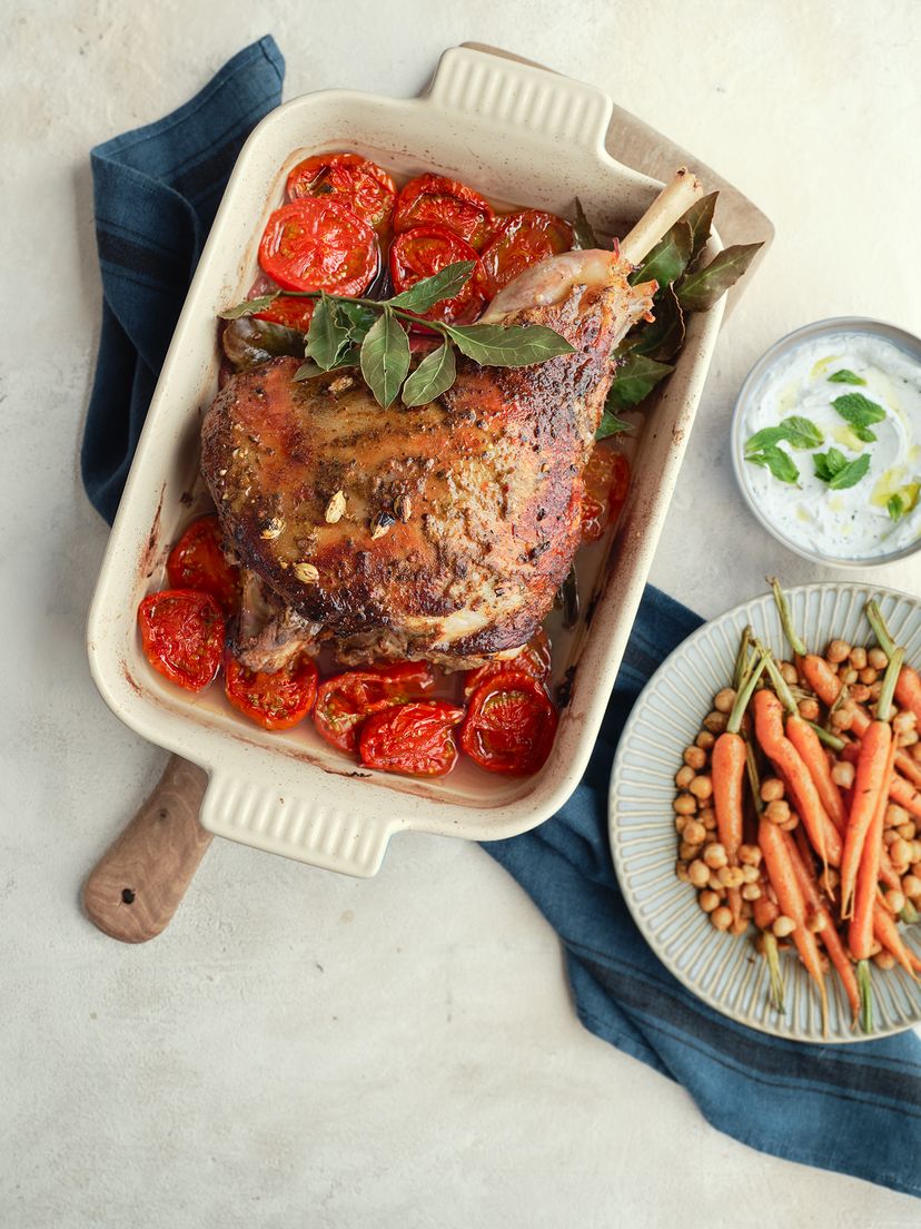 Masala-Lammkeule mit Tomaten