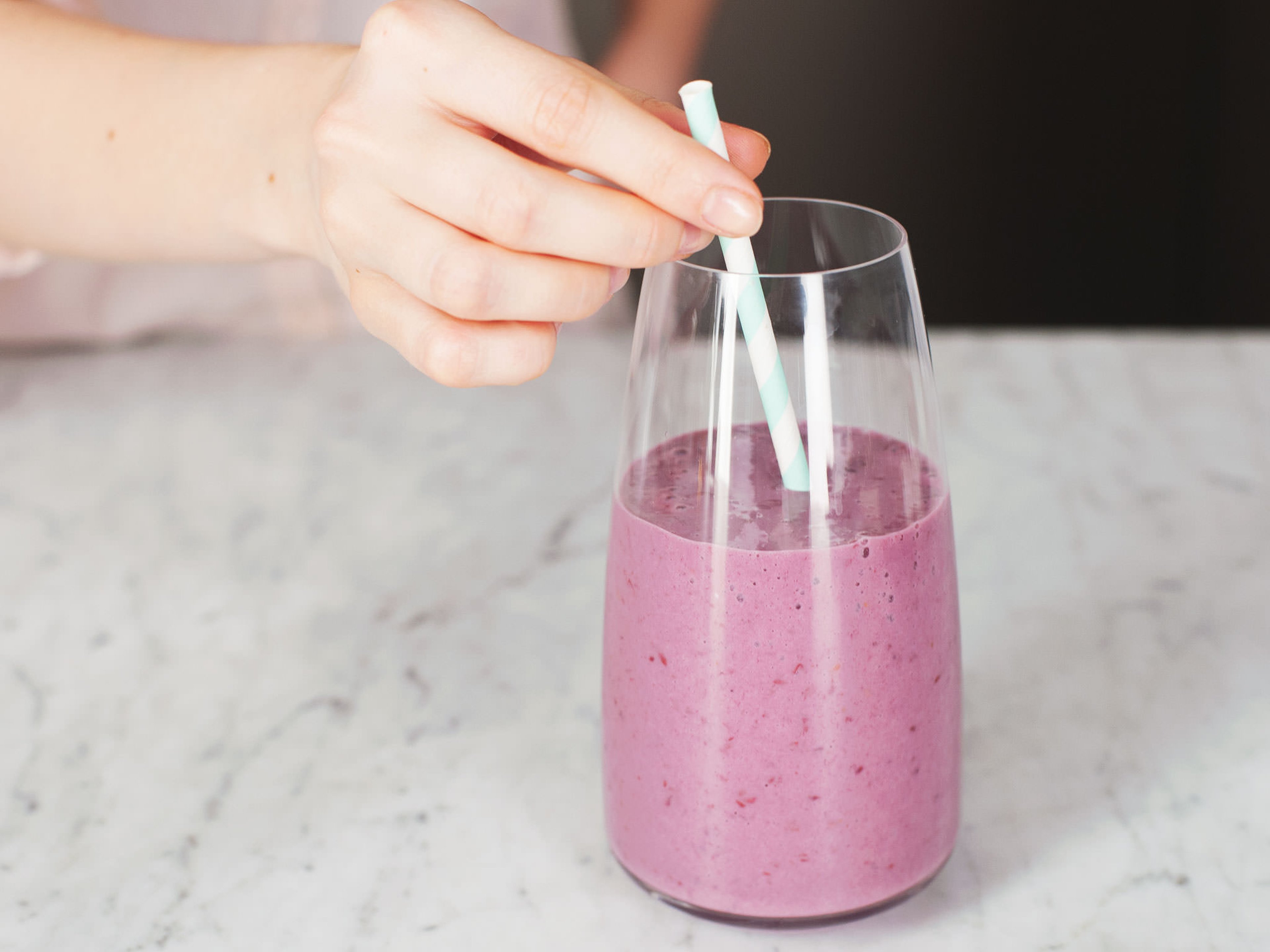 Brombeer-Bananen-Smoothie