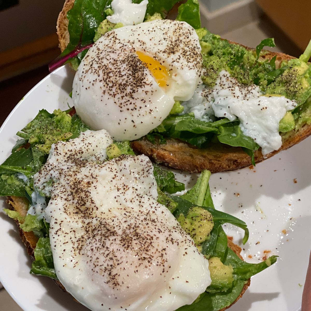 Poached Avo Toast- Perfect Post Workout Breakfast! | Recipe | Kitchen Stories