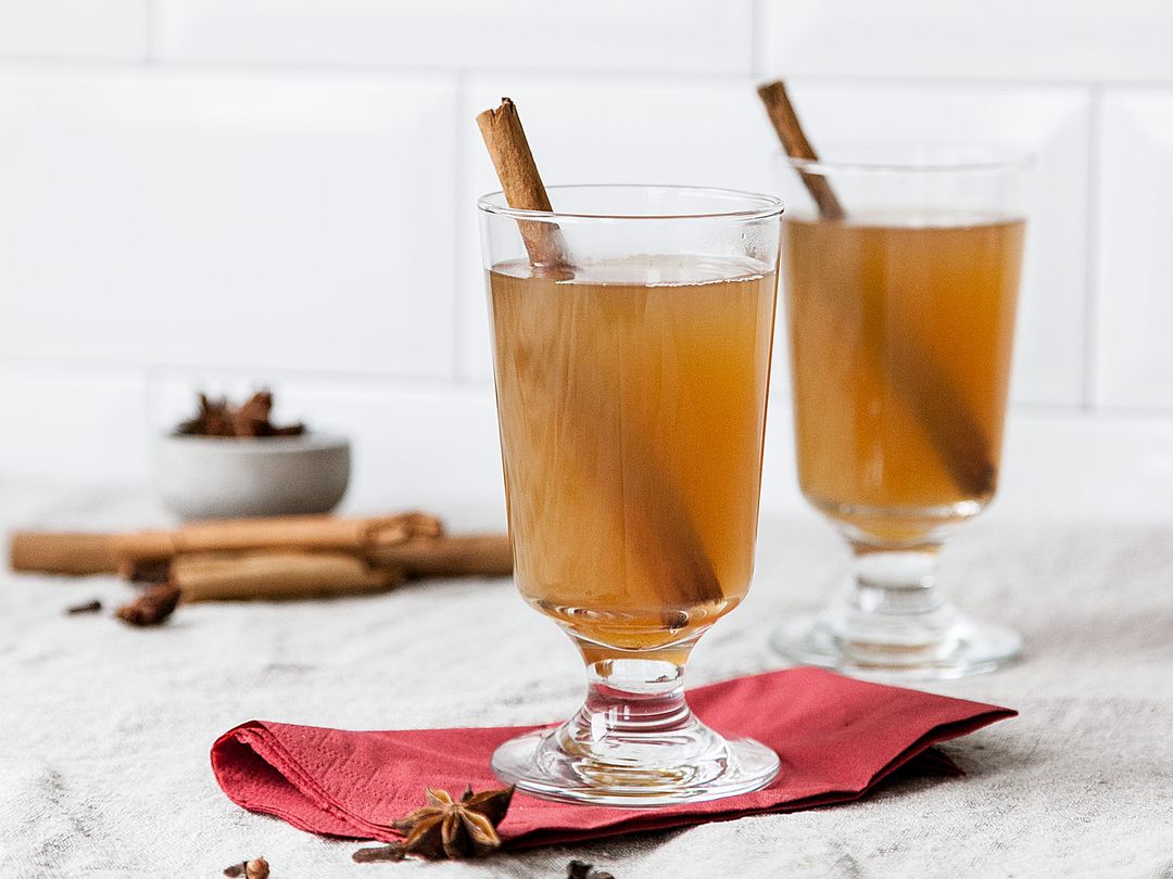 Spiked apple punch