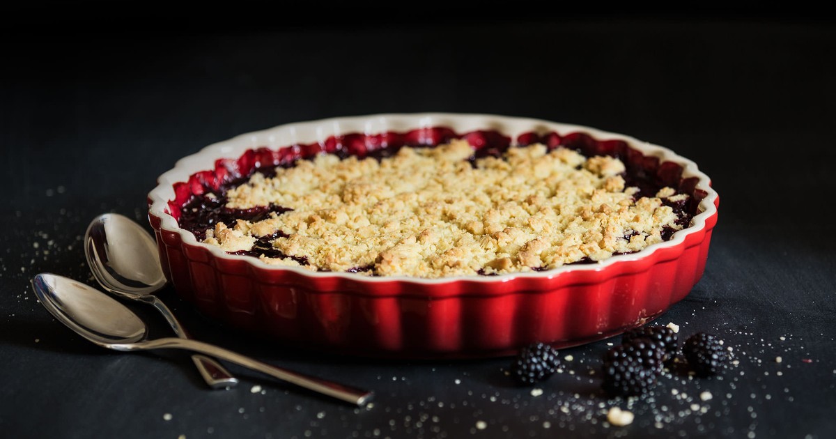 Berry crumble | Recipe | Kitchen Stories