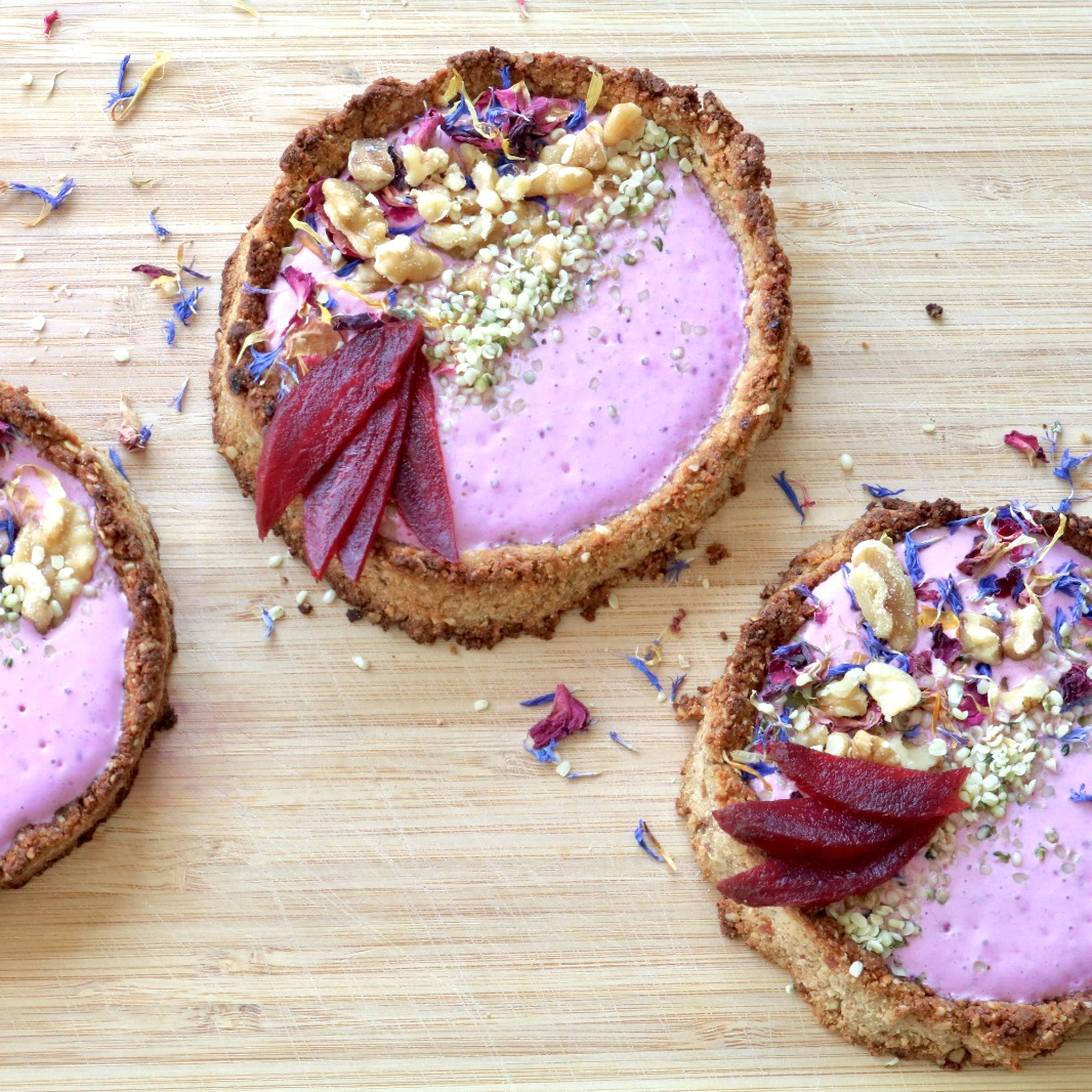 Red Beet Breakfast Tarts