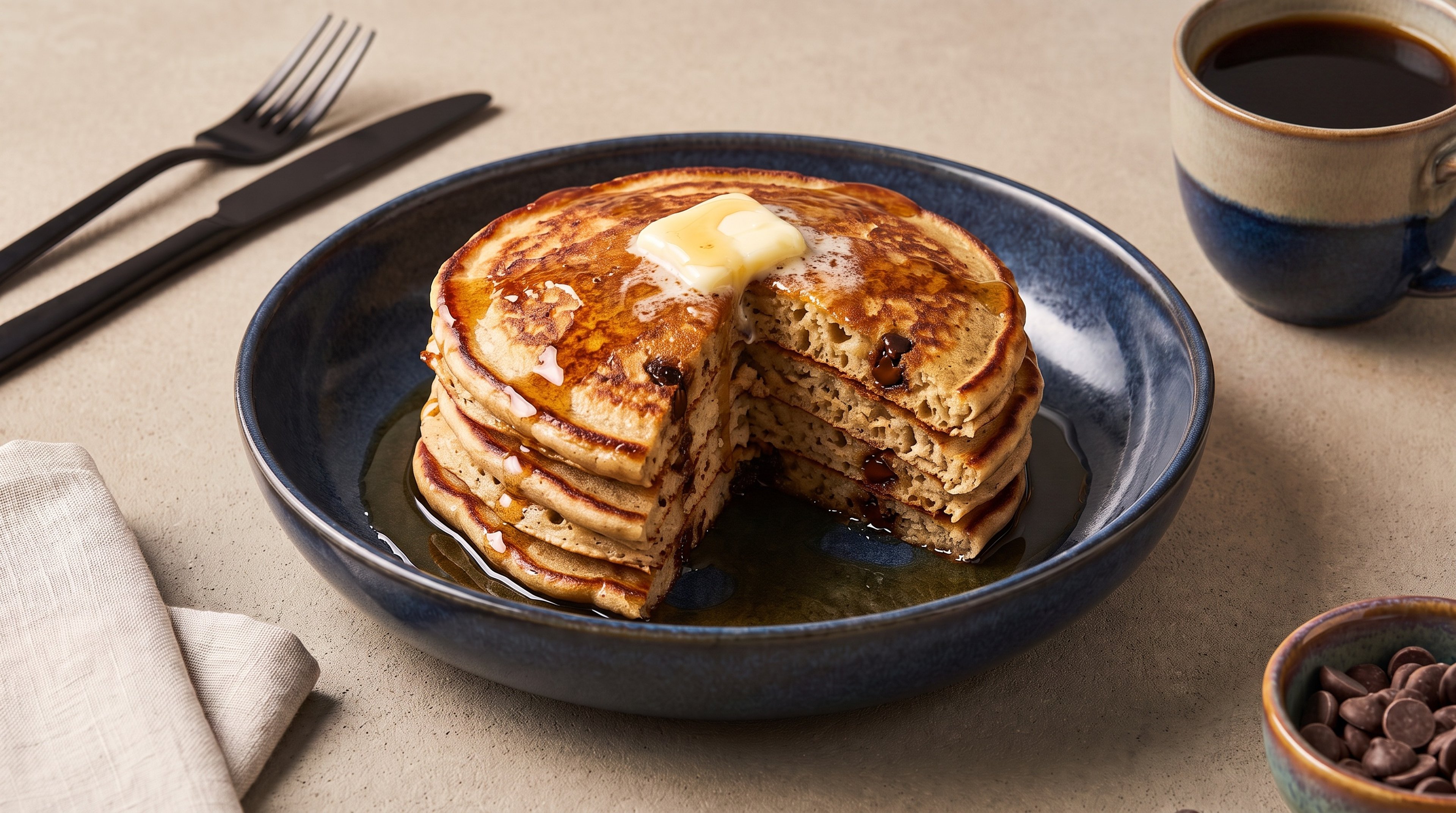 Kaffee-Pancakes: So backst du das ultimative Frühstück für Koffein-Fans