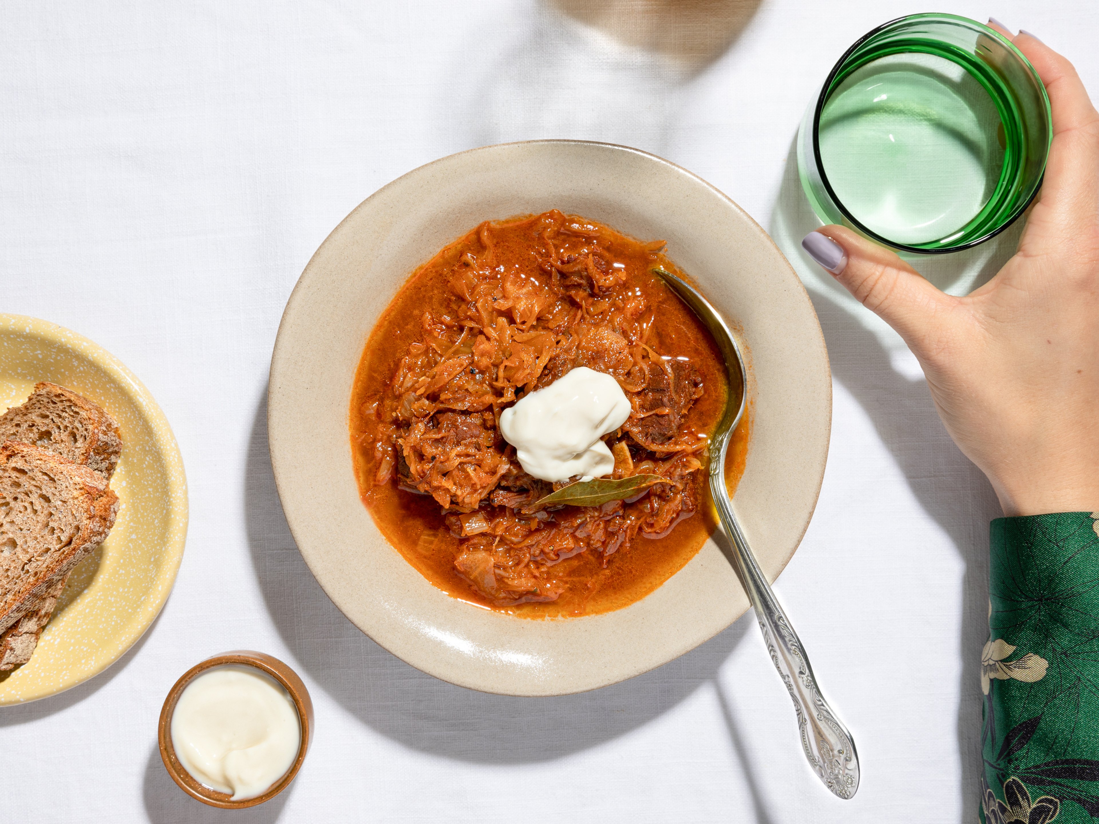 Classic Hungarian goulash (Székely Gulyás)