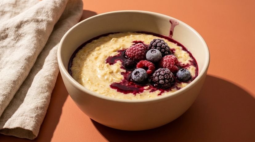 Vanillepudding-Haferflocken