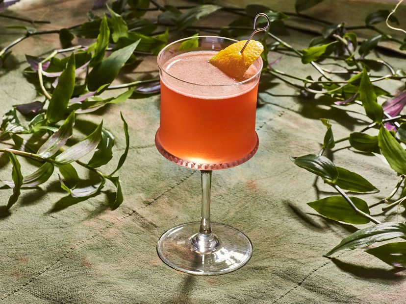 Aperol and Elderflower cocktail
