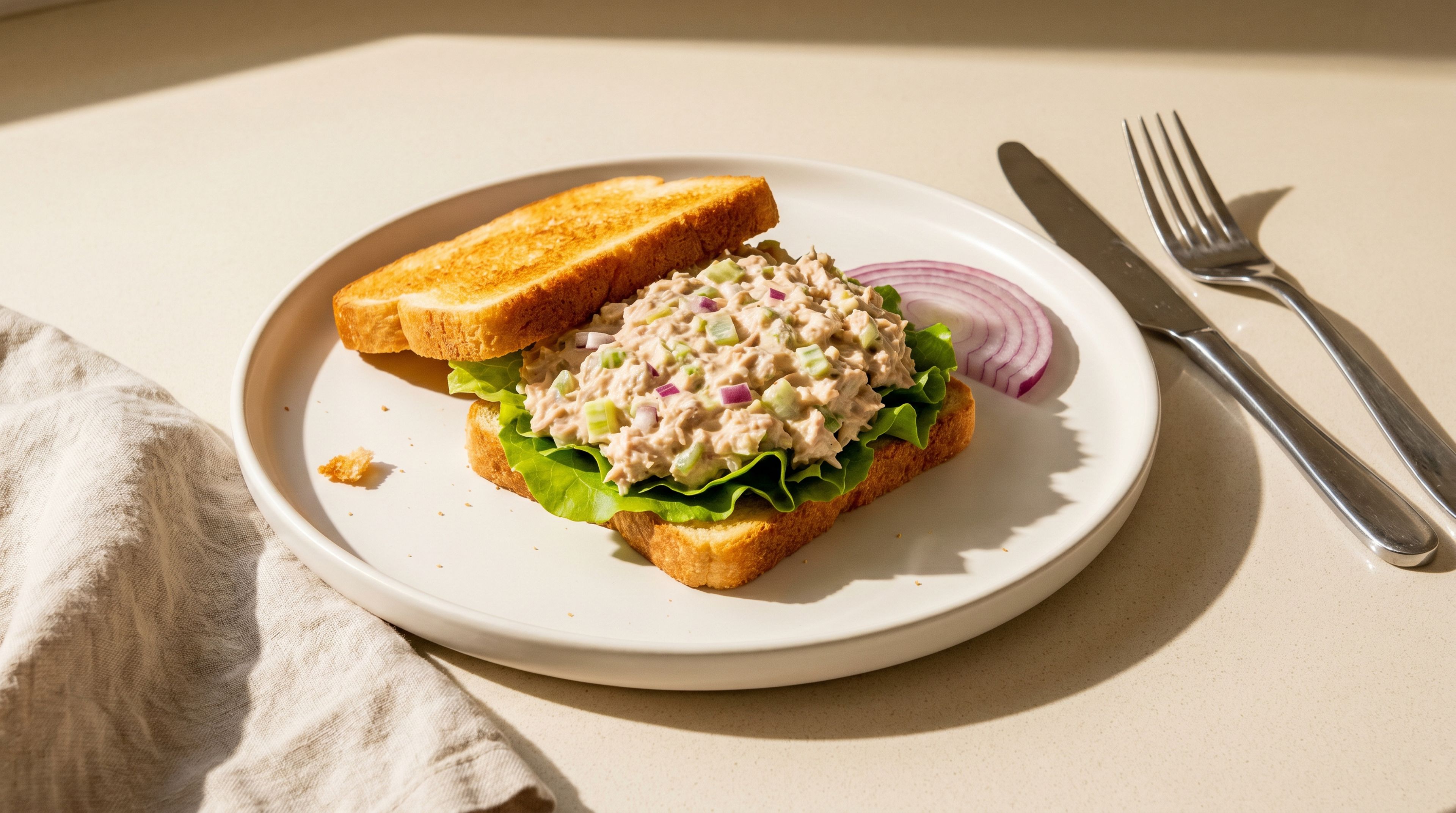 Cremiges Thunfisch-Sandwich: Der amerikanische Klassiker für jeden Tag