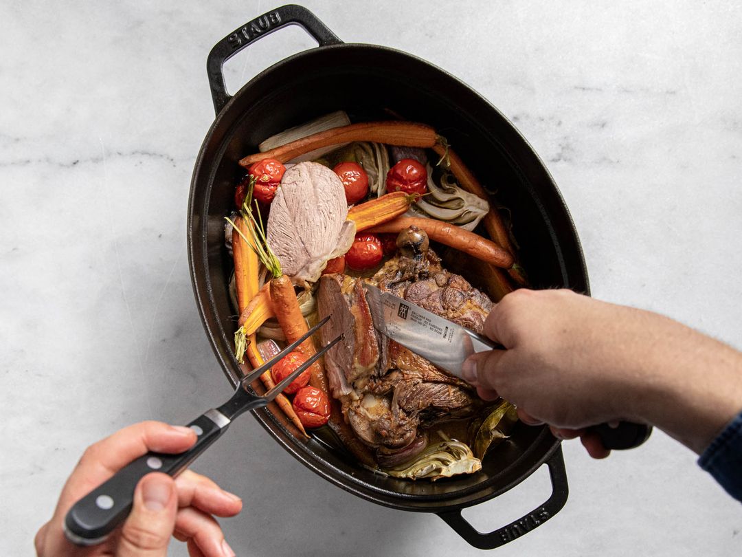 Roast leg of lamb | Recipe | Kitchen Stories