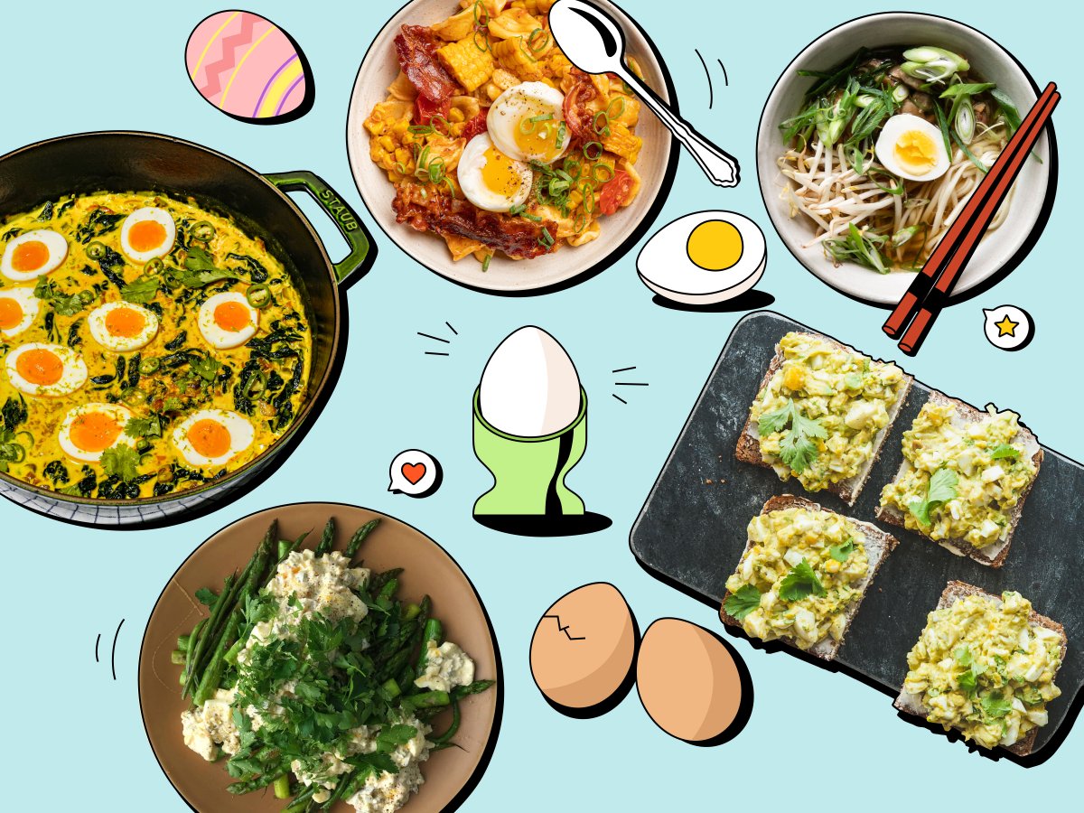 10+ Recipes to Make With Hard-Boiled Eggs | Stories | Kitchen Stories