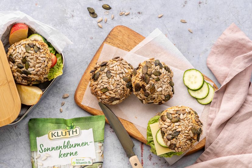 Einfache Haferflocken-Quarkbrötchen