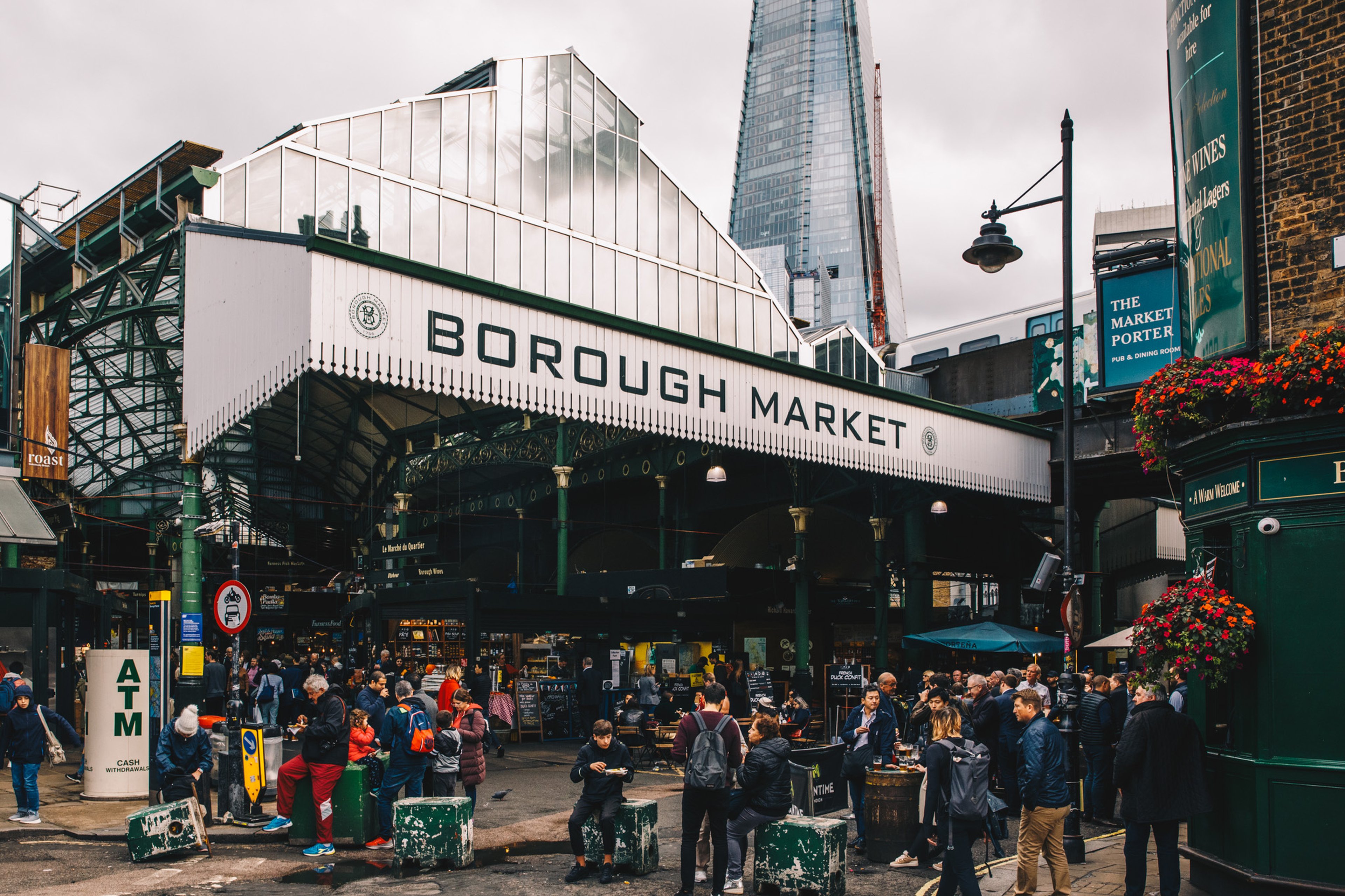 Jetzt ansehen: So kauft man auf dem Londoner Borough Market ein