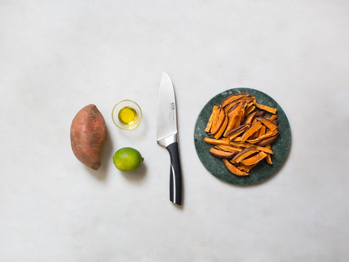 Homemade sweet potato fries | Recipe | Kitchen Stories