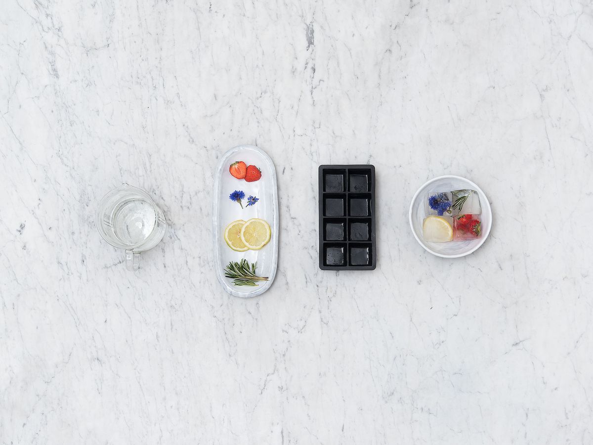 Pretty ice cubes | Recipe | Kitchen Stories