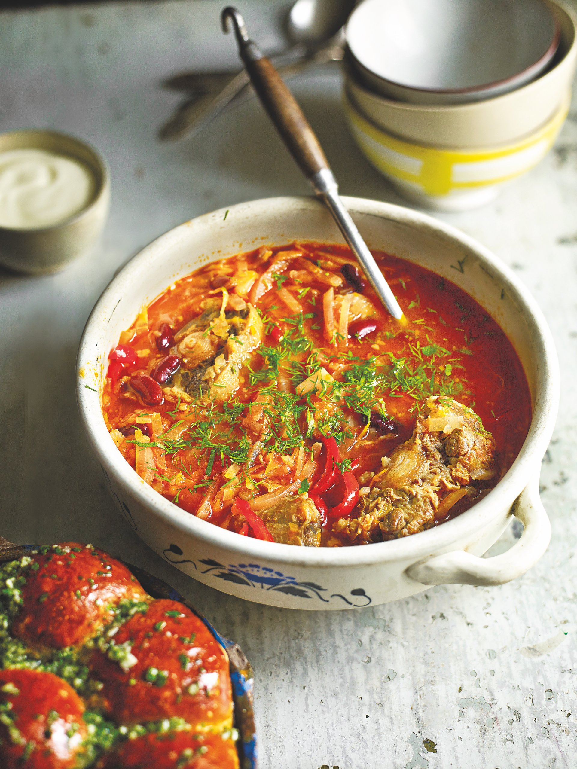 Ukrainischer Rote-Bete-Eintopf (Борщ | Borschtsch) | Rezept | Kitchen ...