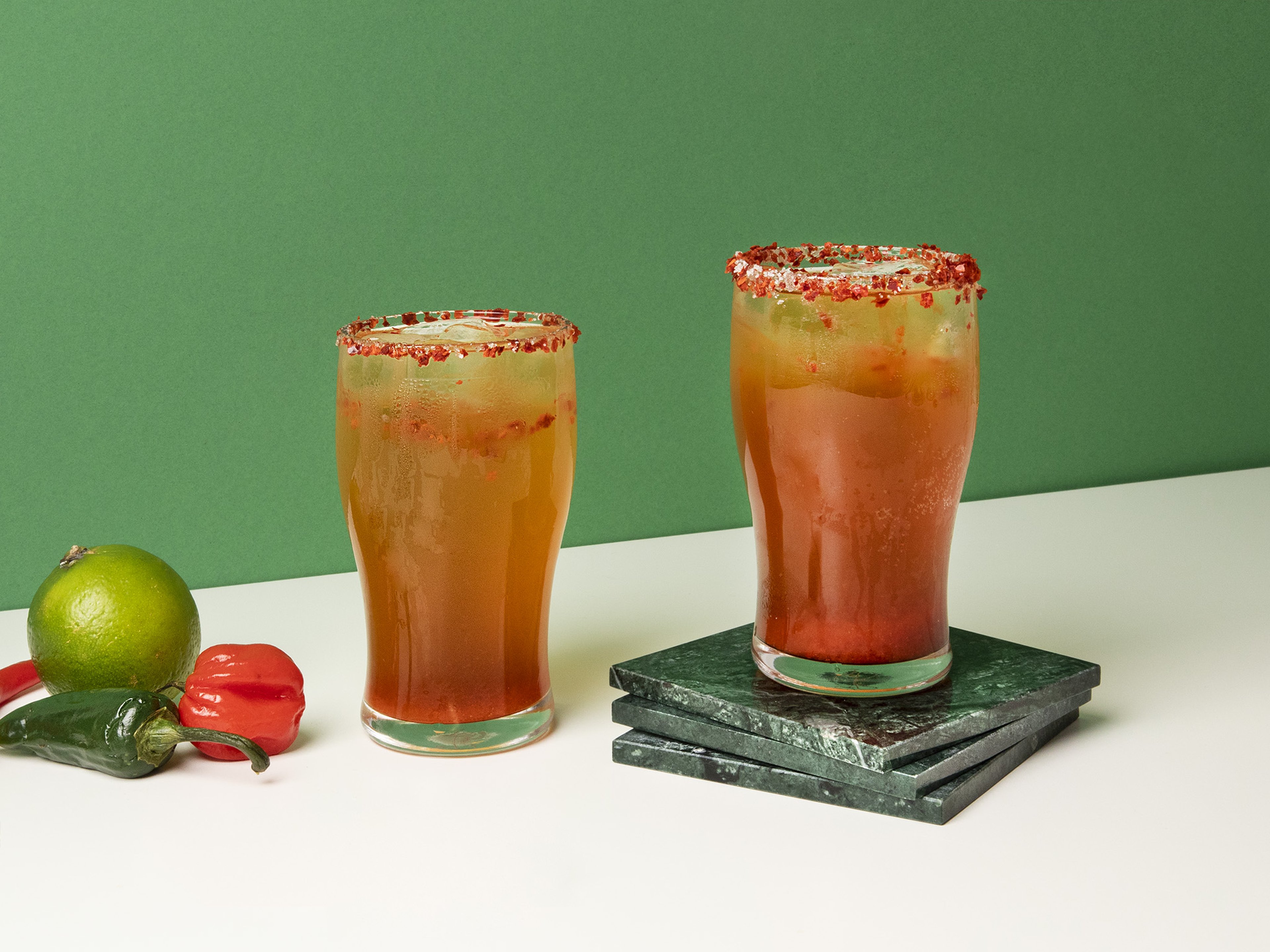 The great Michelada (spicy Mexican beer cocktail)