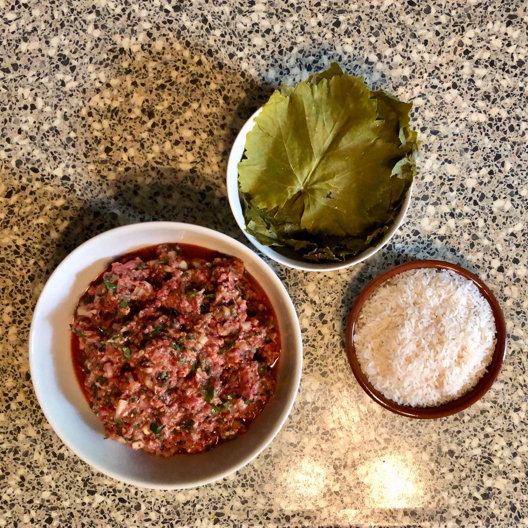 Armenian Dolma (Tolma) Served With YoghurtMint Sauce. Recipe Kitchen Stories