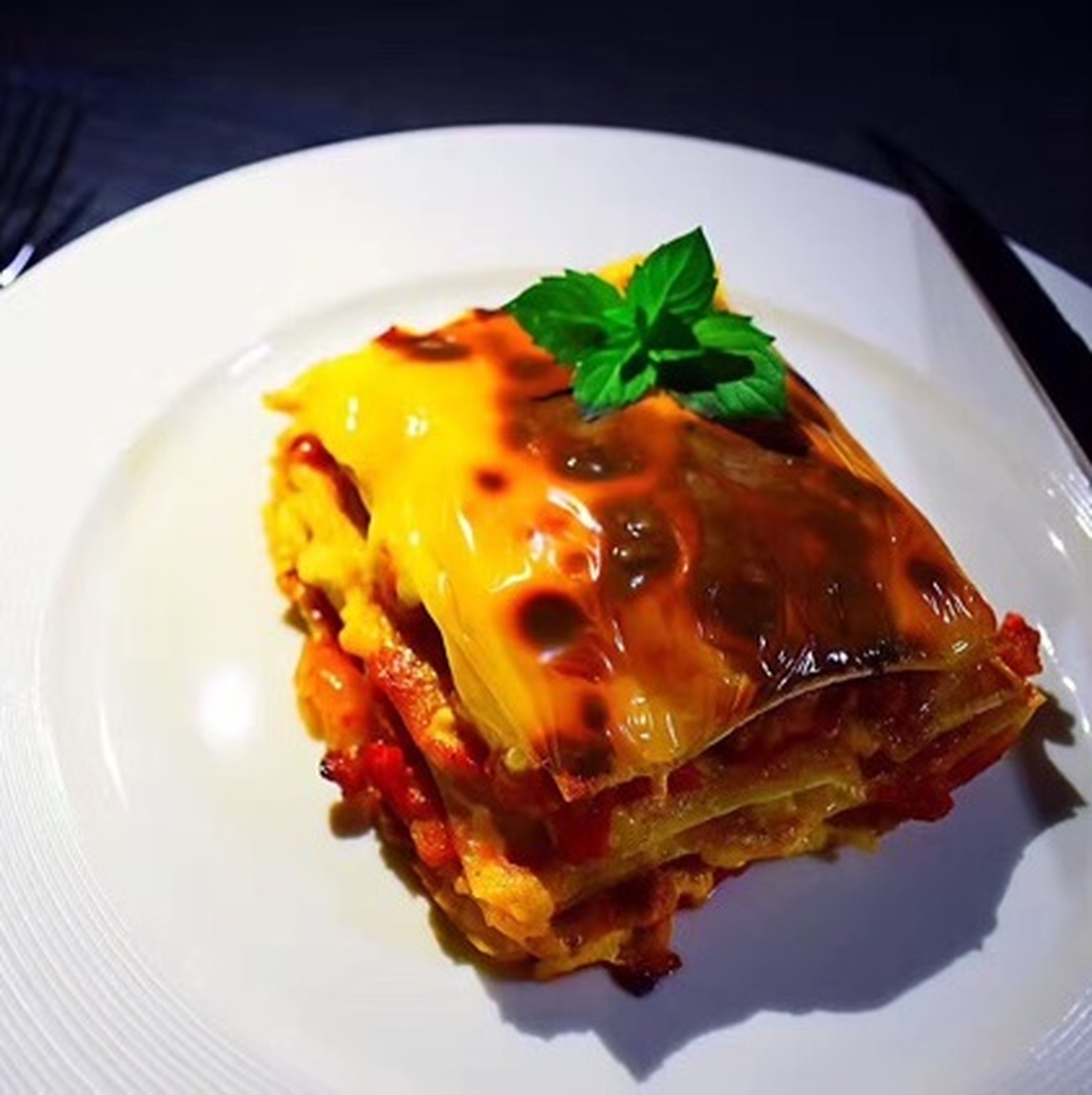 Classic Italian lasagna