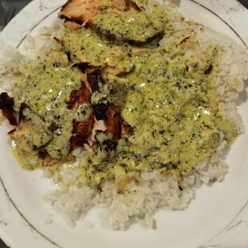Zitronen-Dill Soße mit Marinade Spezial
