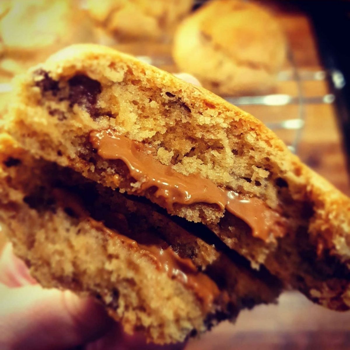 Stuffed chocolate chip cookies | Recipe | Kitchen Stories