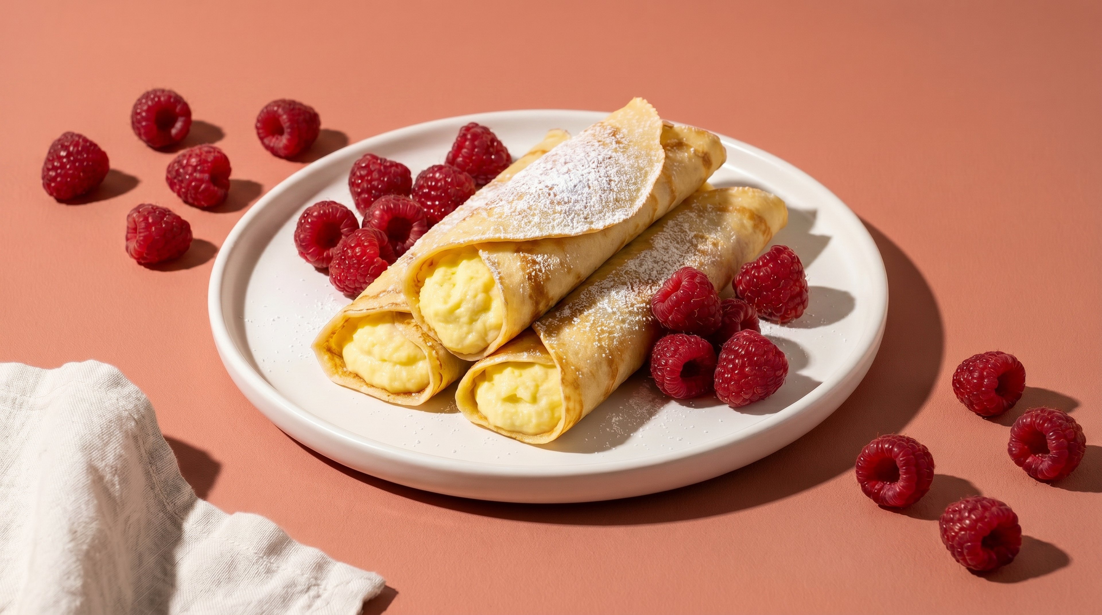 Ricotta-Pfannkuchen für dein ausgedehntes Frühstück
