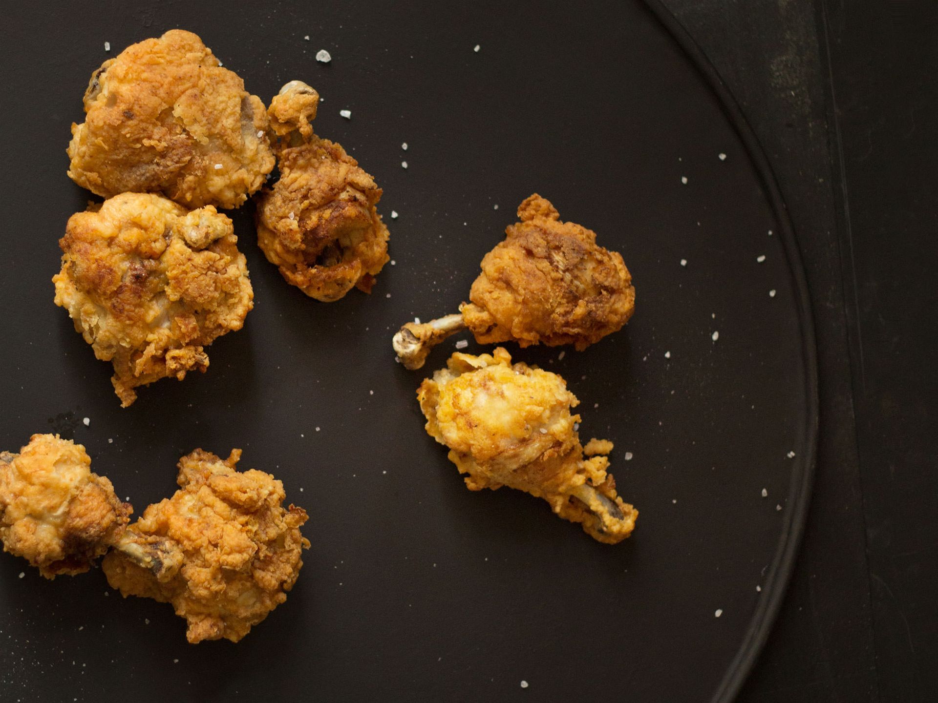 Frittiertes Hähnchen | Rezept | Kitchen Stories