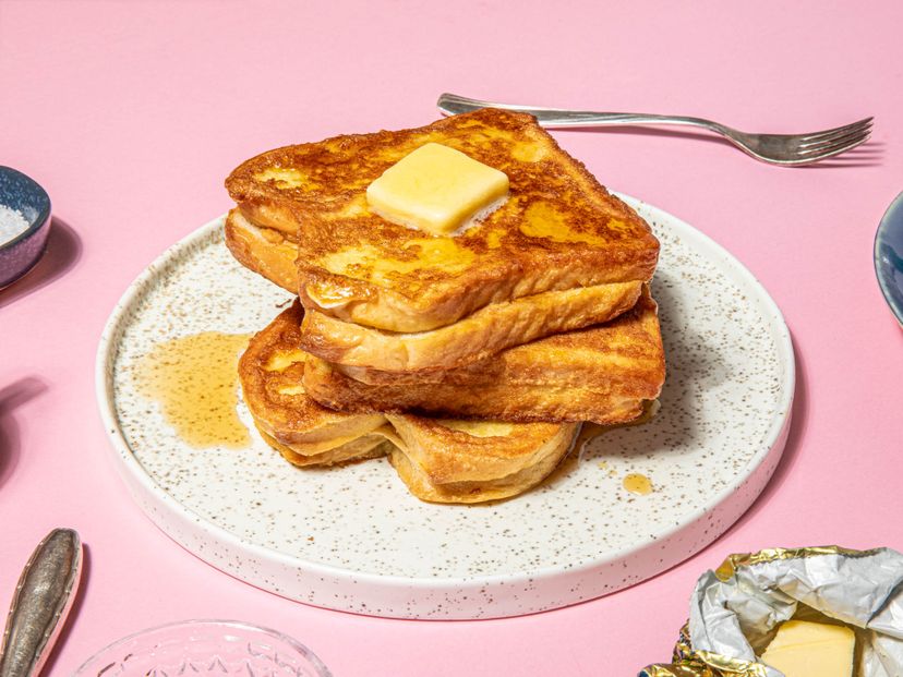 French Toast mit Erdnussbutter