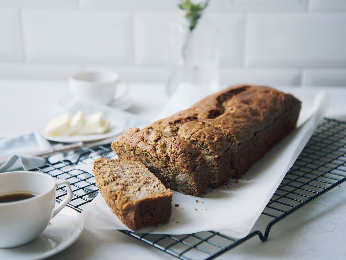 Banana chia seed bread | Recipe | Kitchen Stories