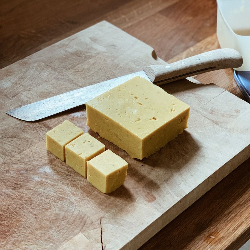 Kichererbsen-Tofu