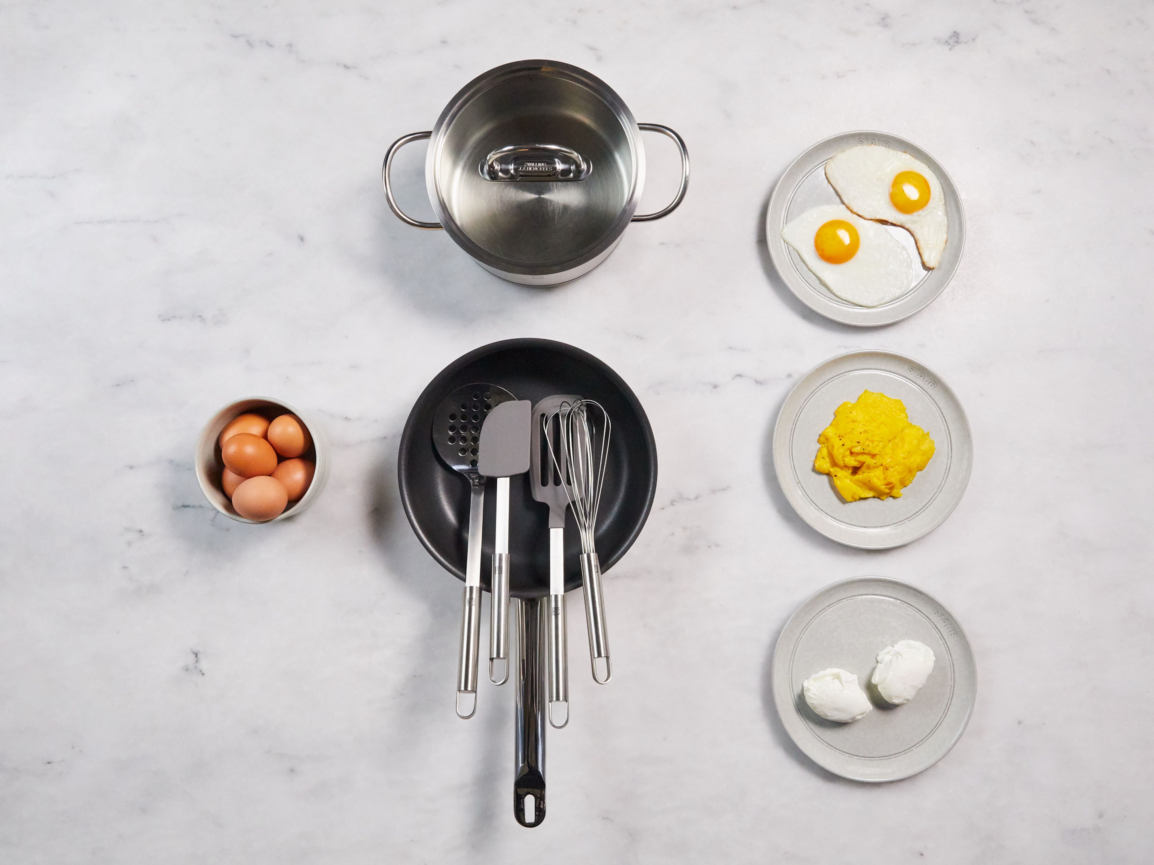 3 ways to prepare eggs