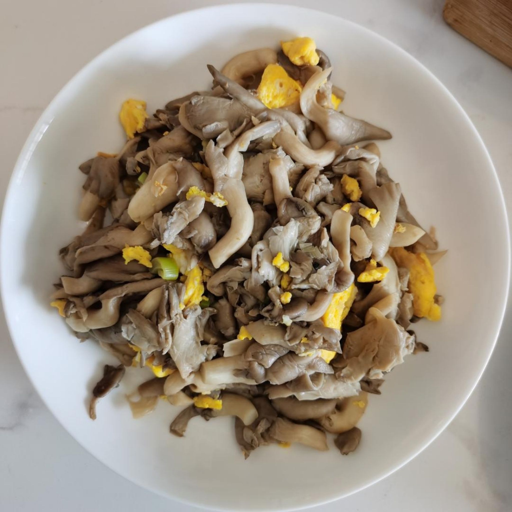 The Mushroom Scrambled Eggs
