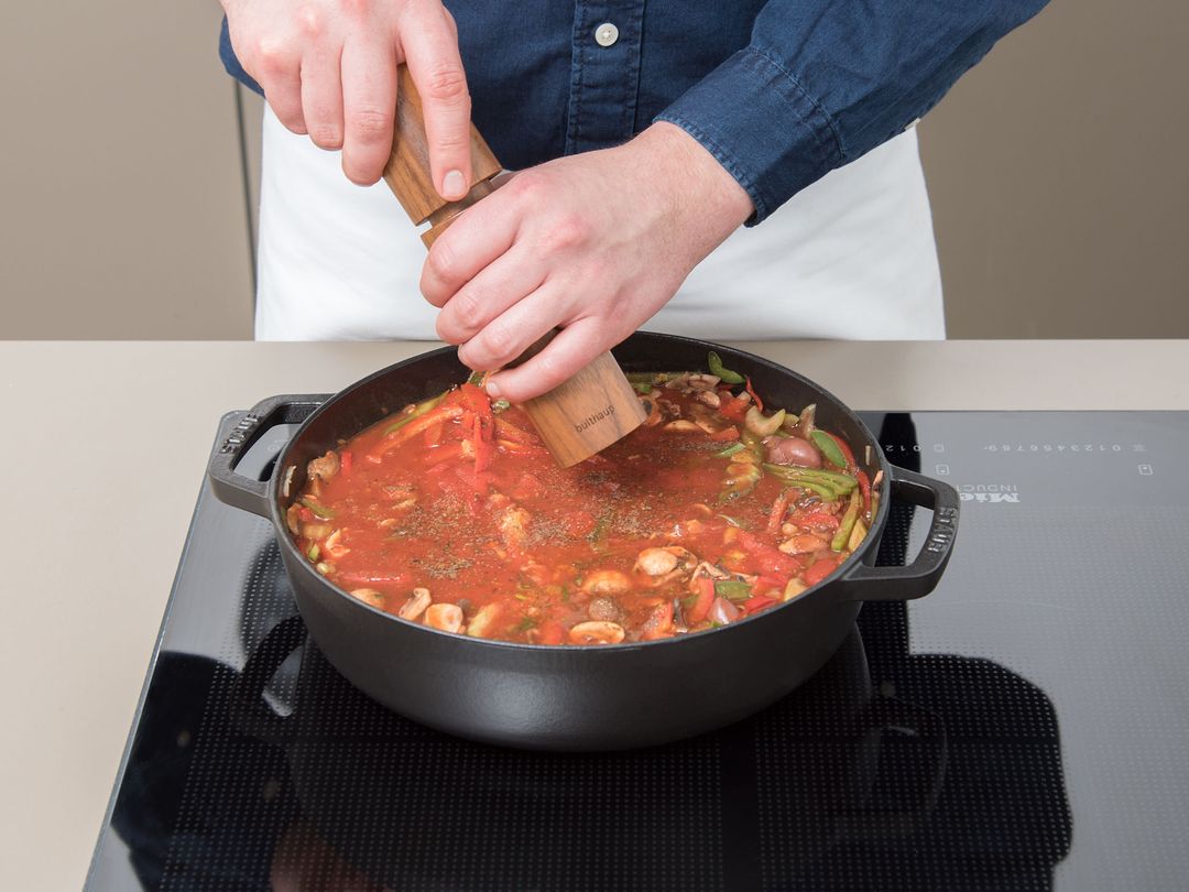 Hähnchen-Schmortopf mit Gemüse | Rezept | Kitchen Stories