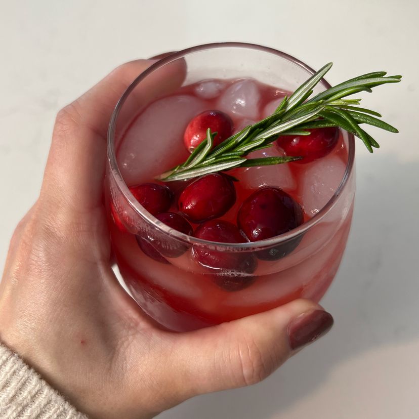 Cranberry Winter Mocktail
