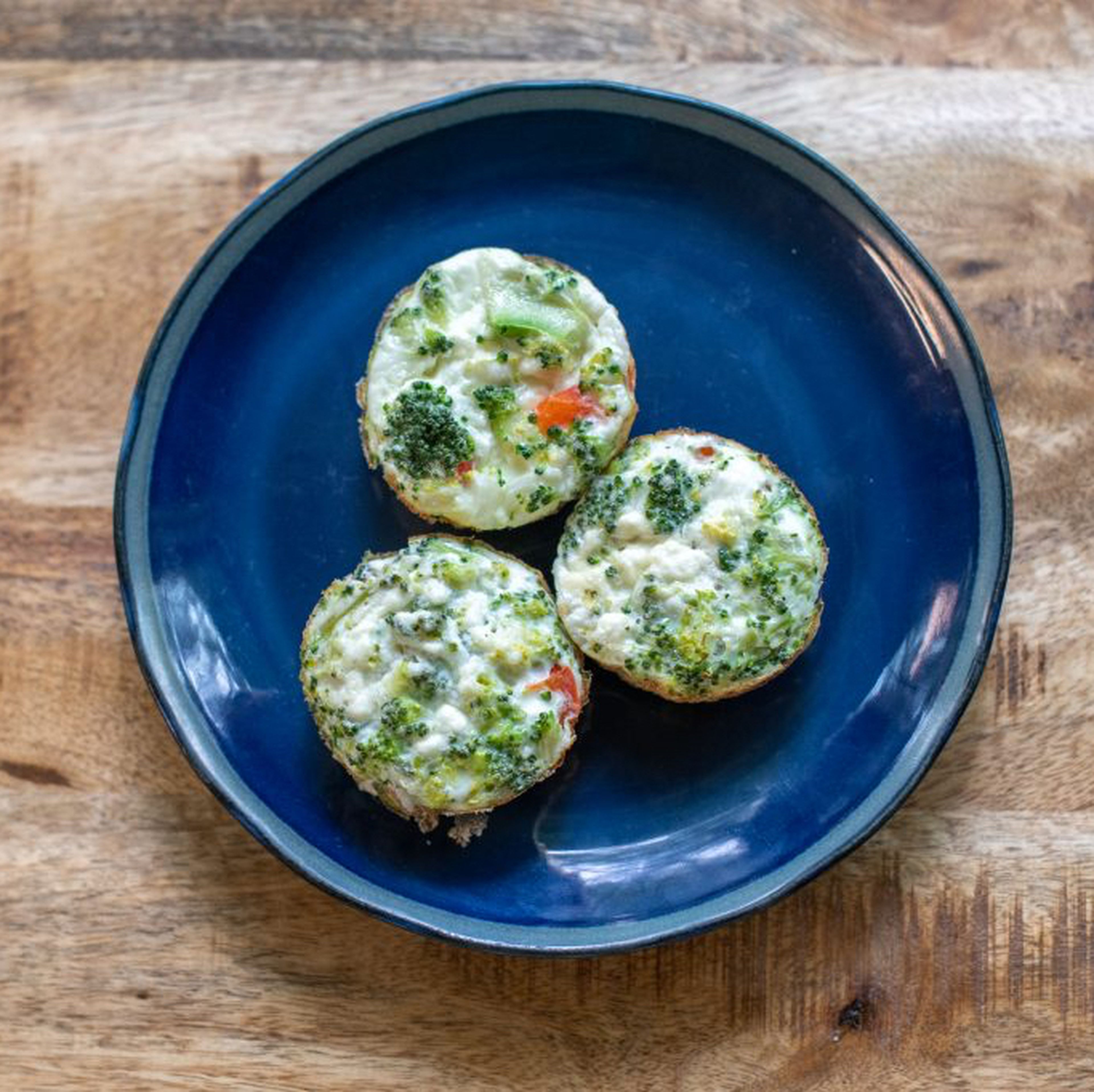 Broccoli Feta Egg Muffins