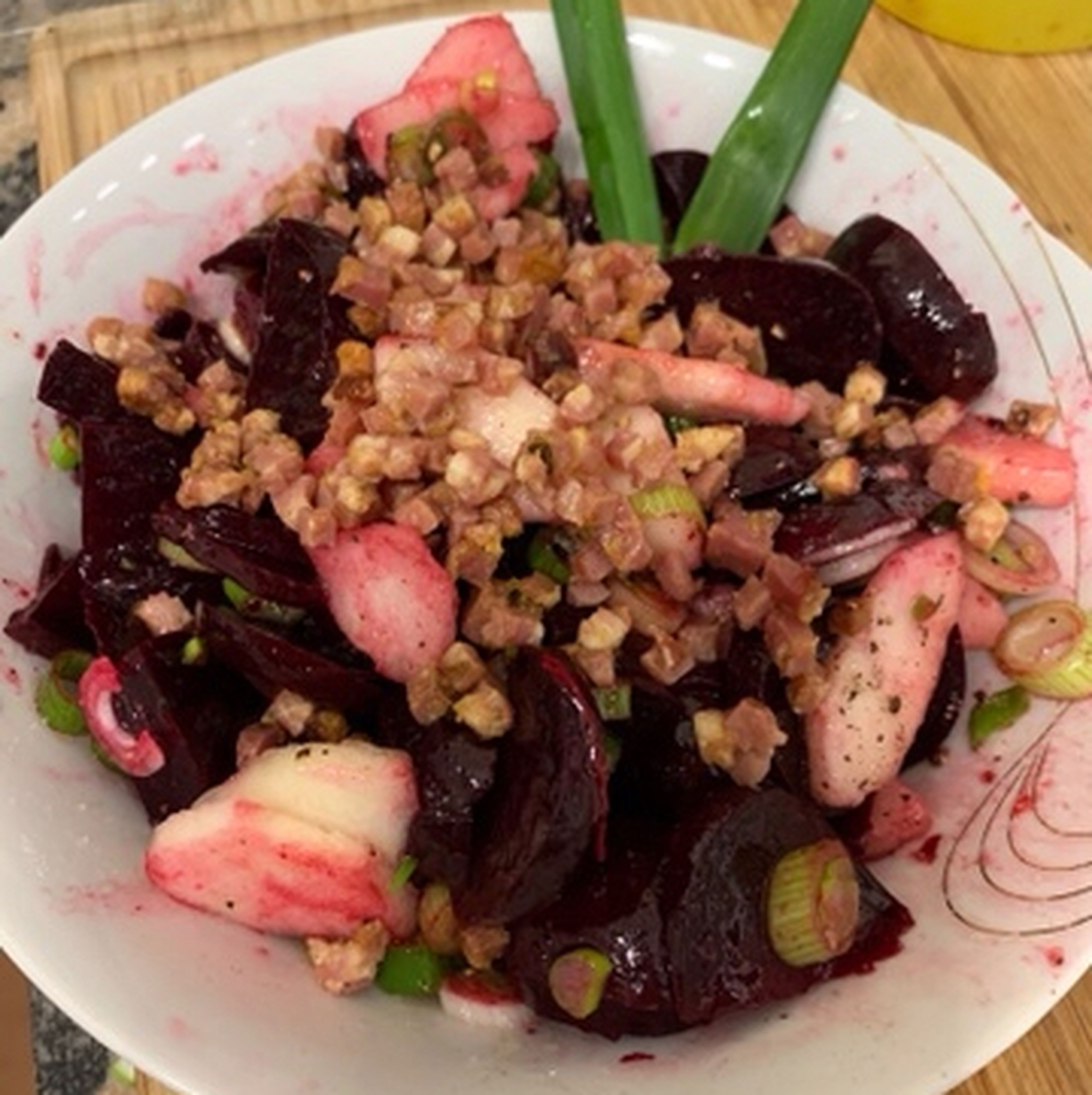 Rote-Beete-Salat mit Birne